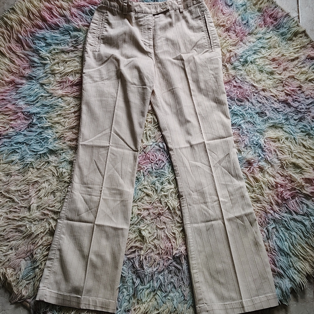 Tan Pantsuit with Elegant Design